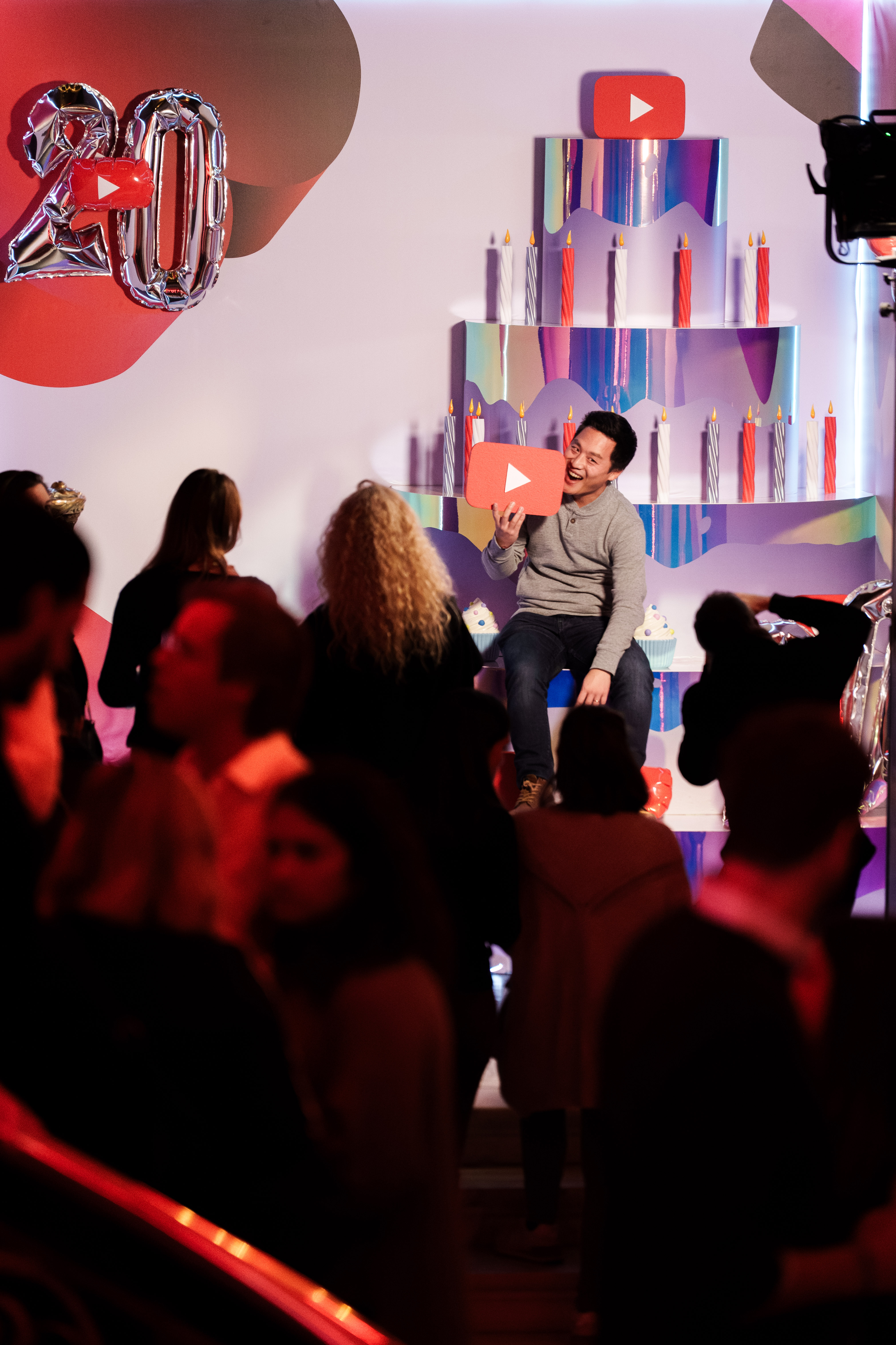 YouTube Festival installation